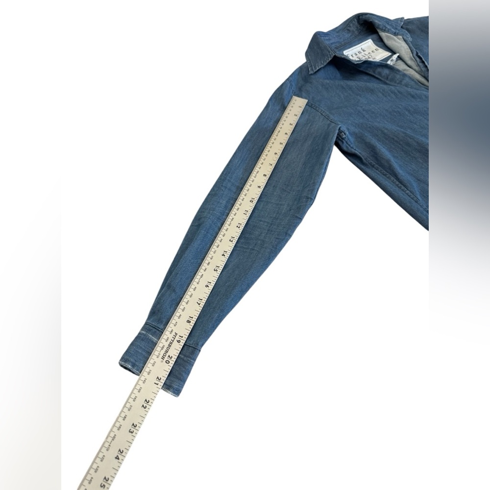 Frank & Eileen Blue Denim Maxi Shirt Dress - Picture 15 of 15